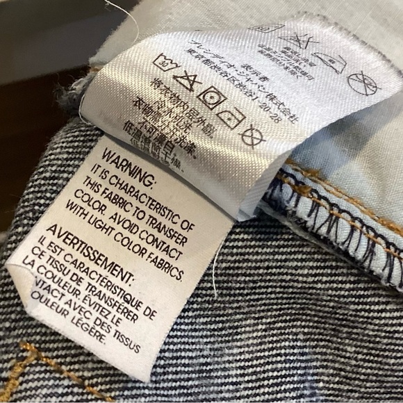 Selvedge Jeans. Armani Exchange. Straight Leg. 32 Waist - Picture 7 of 13